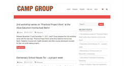 Desktop Screenshot of camp-group.org